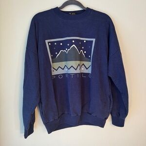 Portillo Ski Shop Vintage Blue Men's Sweater M